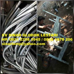 Ornamen Tiang Lampu PJU